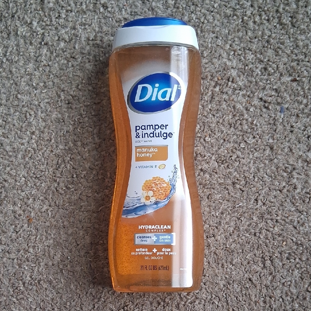 Dial Pamper & Indulge Manuka Honey Body Wash - Orange 21 Fl Oz